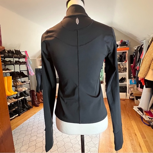 FREE PEOPLE Movement Run The Course Half Zip Layer Top Size S - Picture 6 of 13